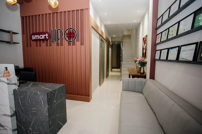 Recepção da clínica SmartLipo